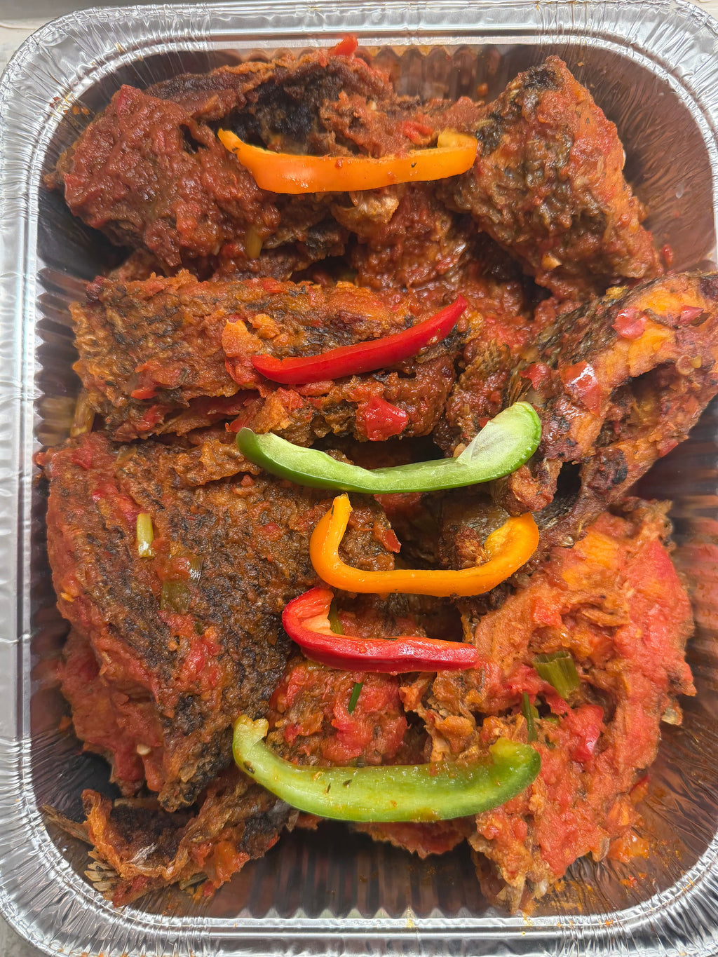 Peppered Tilapia Fish