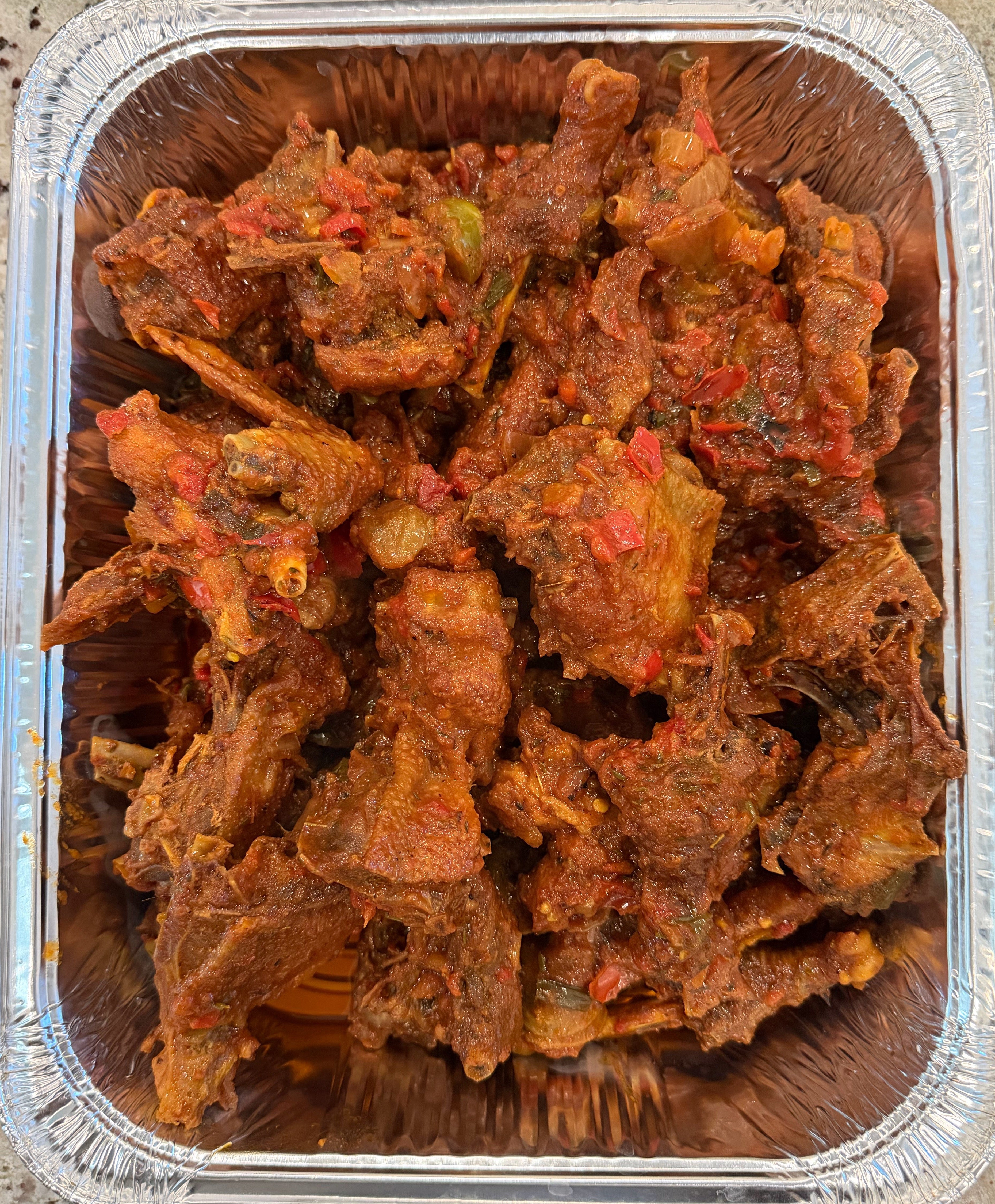Peppered Hard Chicken
