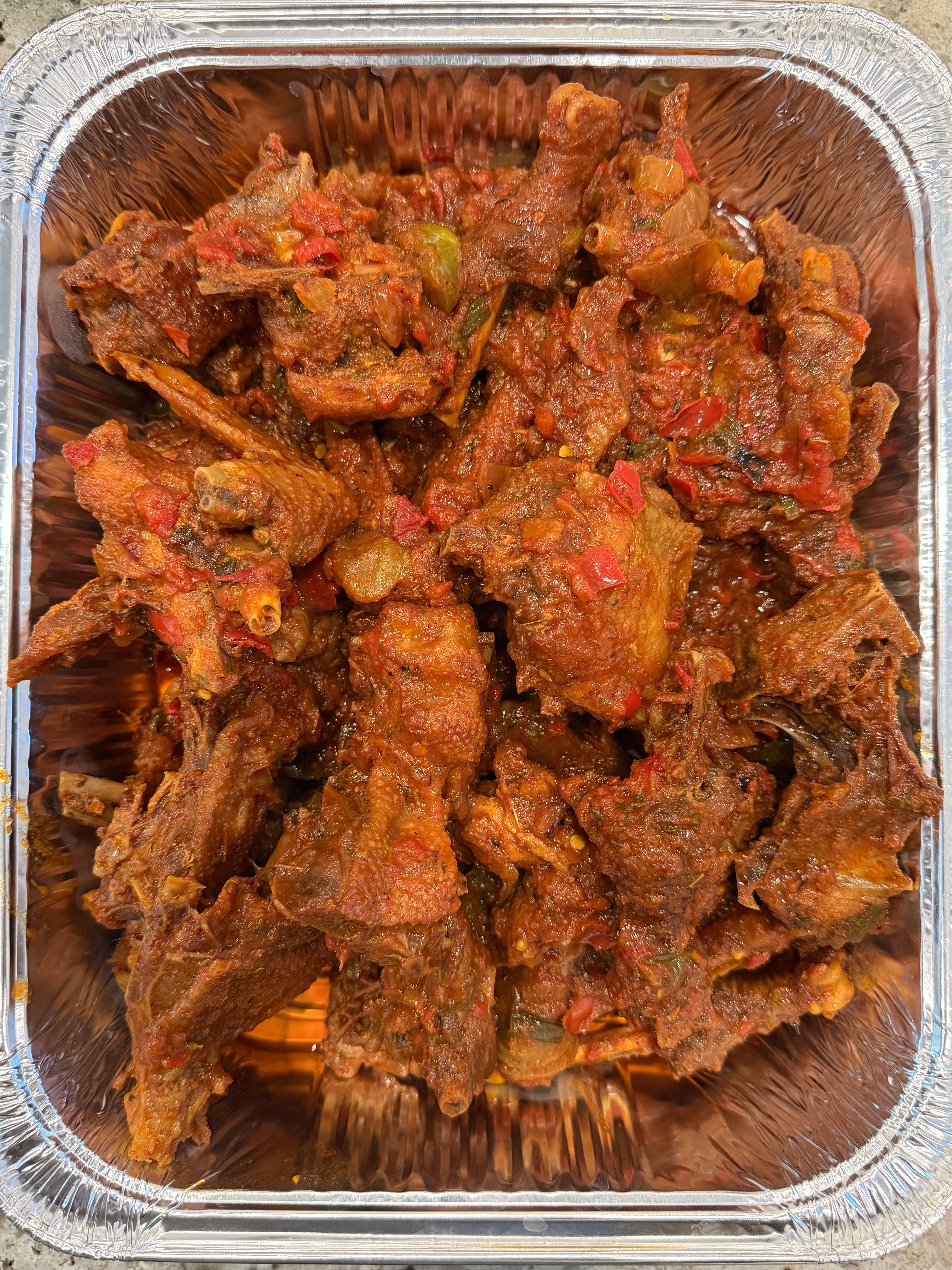 Peppered Hard Chicken