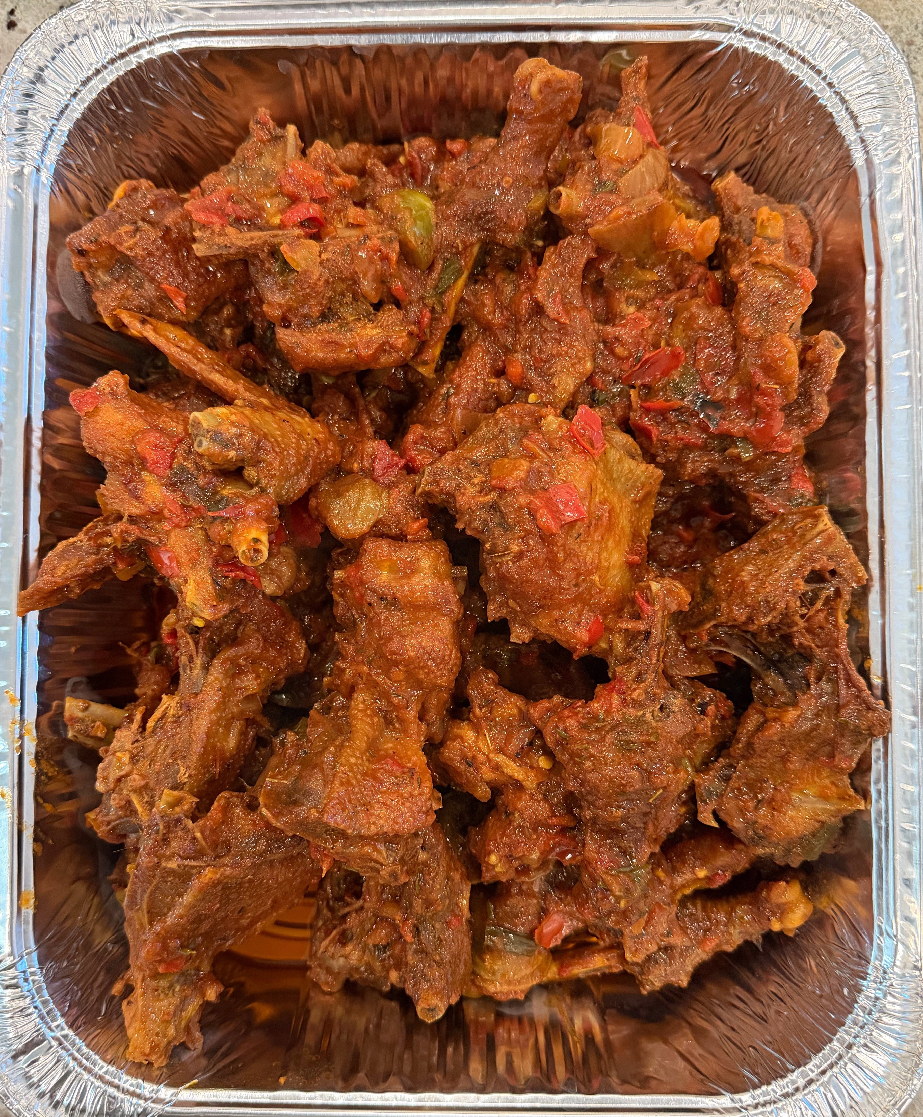 Nigerian Hard Chicken Stew