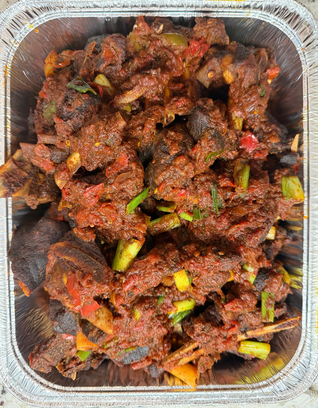 Peppered Goat Meat