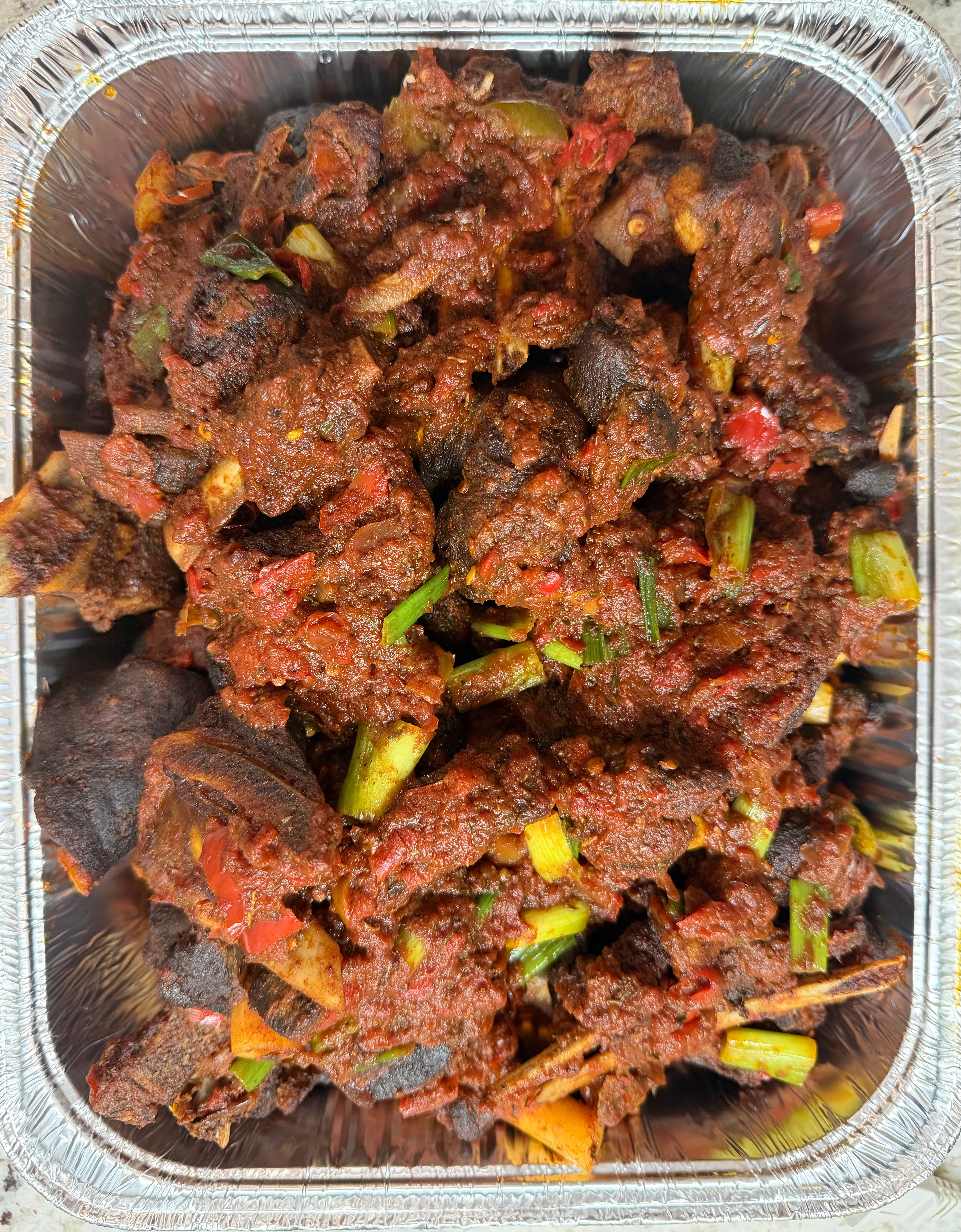 Peppered Goat Meat