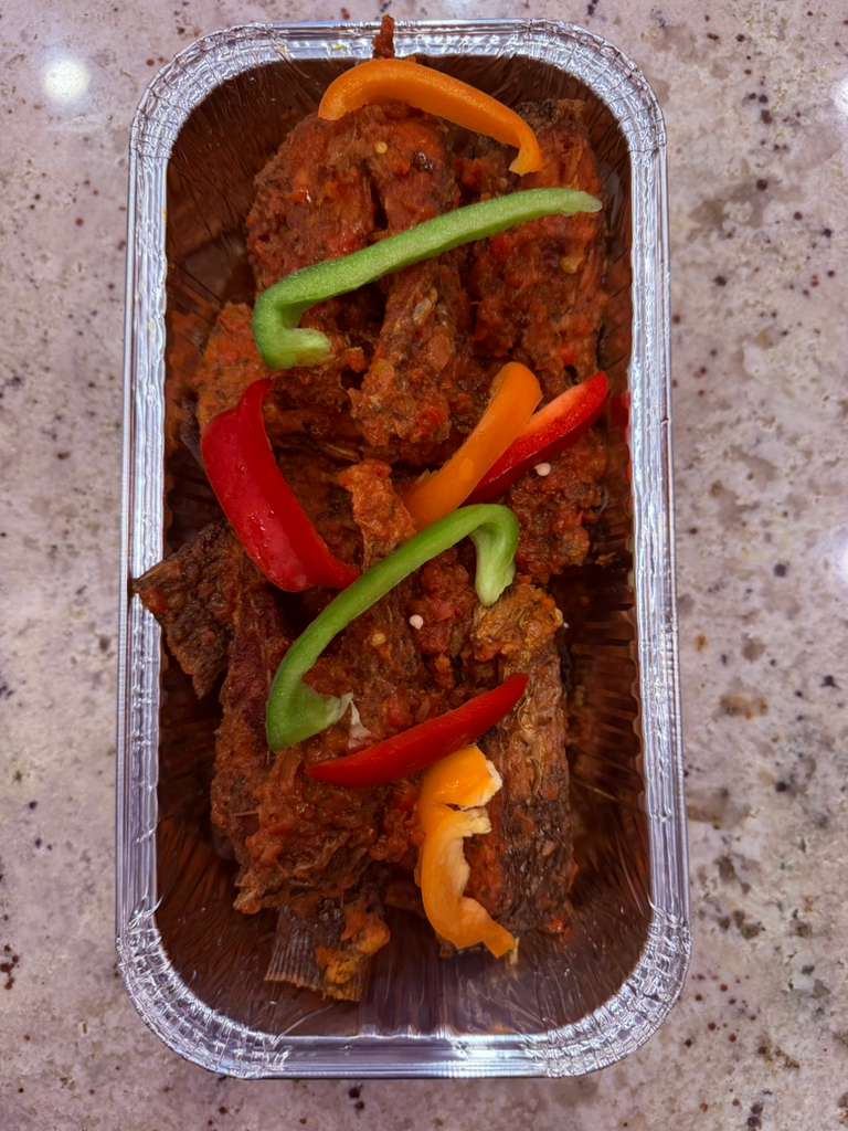 Peppered Tilapia Fish
